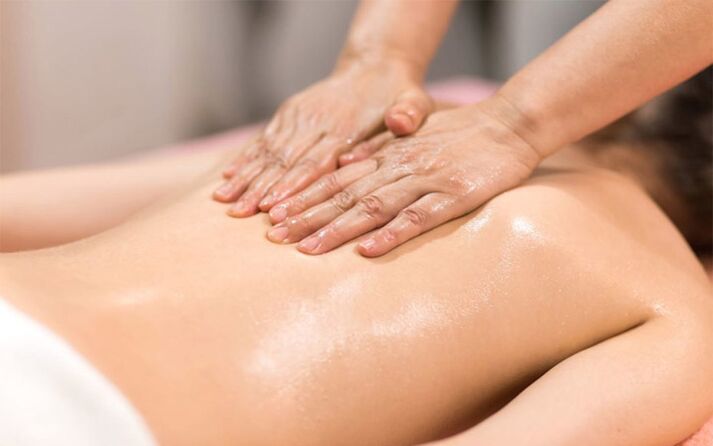 Back pain massage